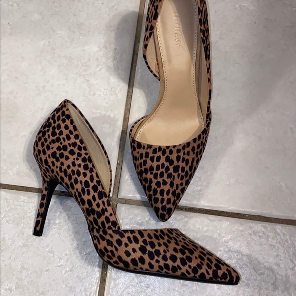 Leopard Heels